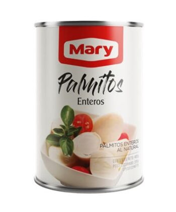 Palmitos Enteros 400 gr Mary
