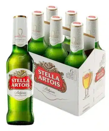 Cerveza de botella 300 ml x 6 Unds Stella Artois