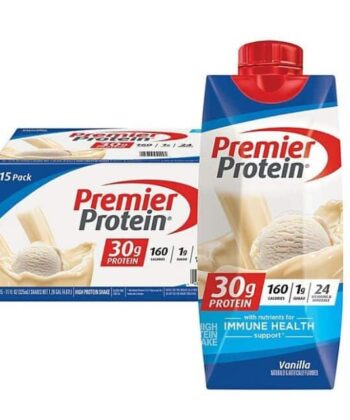 Batido Proteico De Vainilla 325ml x 15 unds Premier Protein