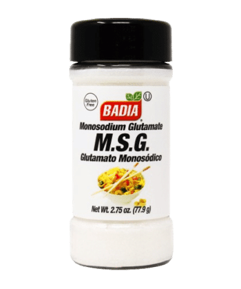 Glutamato monosódico 2,75 oz/77,9 gr Badia