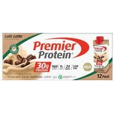 Batido Proteico De Cafe latte 325ml x 15 unds Premier Protein