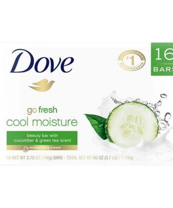 Jabon de Baño Pepino 106gr x 16 Unds Dove Go Fresh