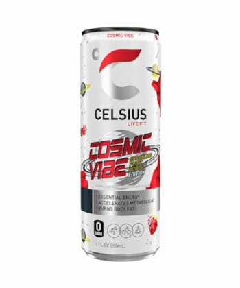 Bebida Energizante de Cosmic Vibe 355 ml x unid Celsius