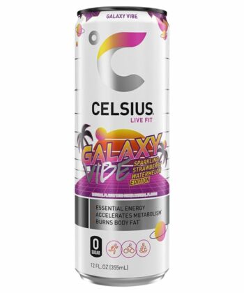 Bebida Energizante de Galaxy Vibe 355 ml x unid Celsius