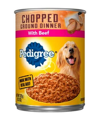Comida de Perro Lata de Carne de Res 375gr Pedigree