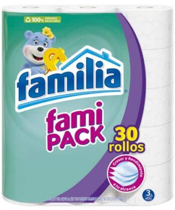 Papel Higiénico Fami Pack 272 Hojas x 30 Unids Familia