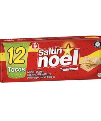 Galletas Saladas 12 Tacos Saltin Noel
