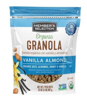Granola Orgánica 907gr Member's Selection
