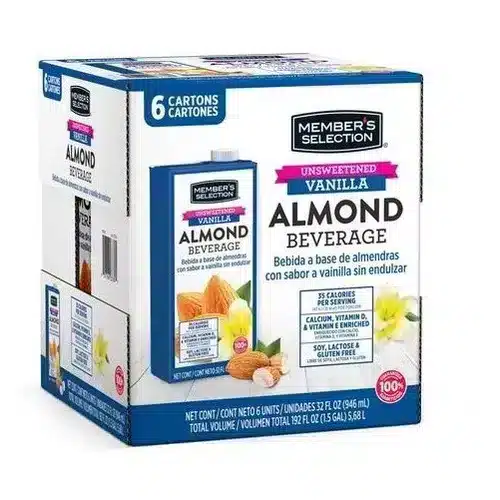 Leche de Almendras 946ml x 6 unds Member's Selection