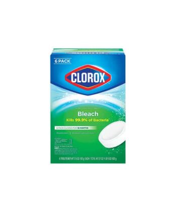 Limpiador de inodoros x 6 tabletas con lejía Clorox Ultra Clean