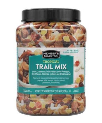 Mezcla Tropical de Frutos Secos y Frutas 850 gr Member's Selection