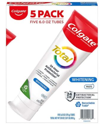 Pasta Dental Blanqueadora Total x 5 Pack Colgate