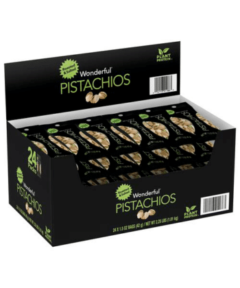 Pistachos Tostados 42gr x 24 unds Wonderful