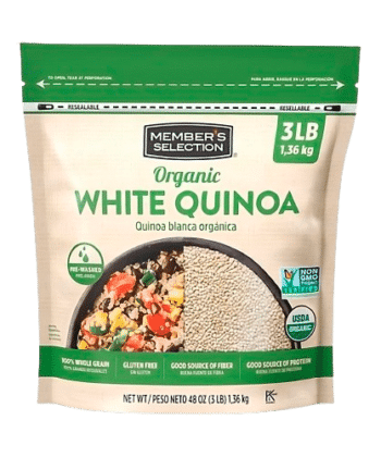 Quinoa Blanca Orgánica 1.36 kg Member's Selection