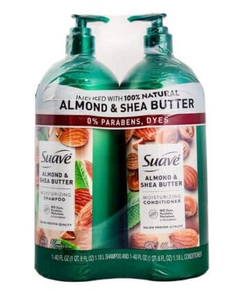 Shampoo y Acondicionador Almendra y Karité x 2 Unids 1.18 L Suave
