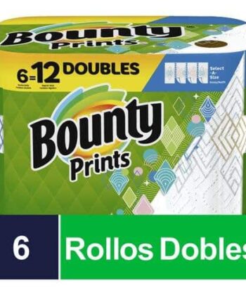 Toallin de Papel 90 hojas x 6 Unids Bounty