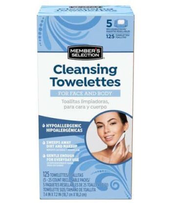 Toallitas Limpiadoras Faciales x 125 Unids Members Selection