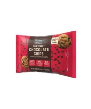 Gotas de Chocolate Semi Amargo 2.04 kg Member's Selection