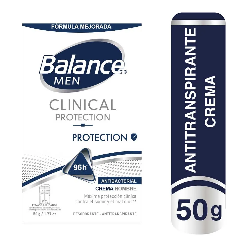 Desodorante clinical Proteccion Hombre 50g Balance