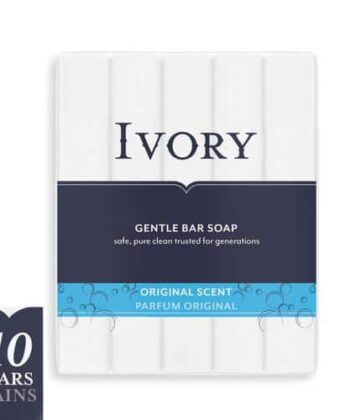 Jabon de Baño en Barra 90gr x 10 Unidades Ivory