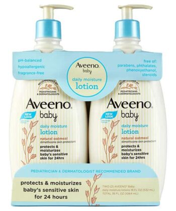 Loción Humectante Diaria con Bomba x 2 unds 500ml Aveeno Baby