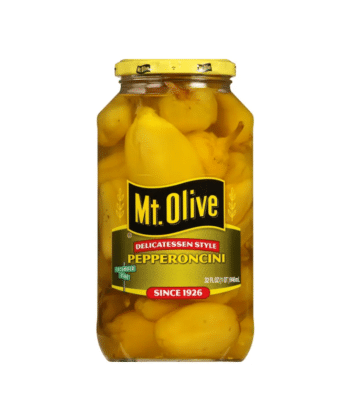Pimientos Pepperoncini enteros Deli Style 32 oz Mt Olive