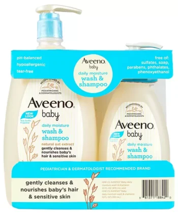Shampoo y Lavado Humectante Aveeno Baby