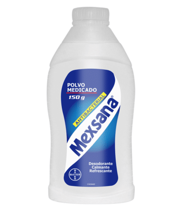 Talco en Polvo Antibacterial Mexsana