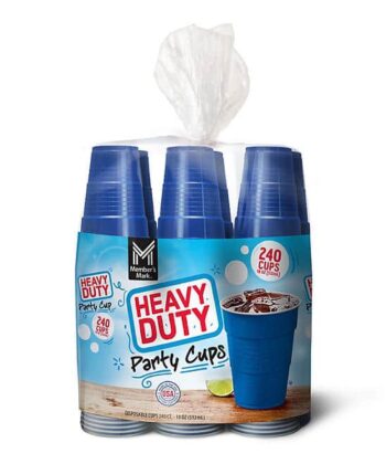 Vasos Azules Pack x 240 Member's Mark