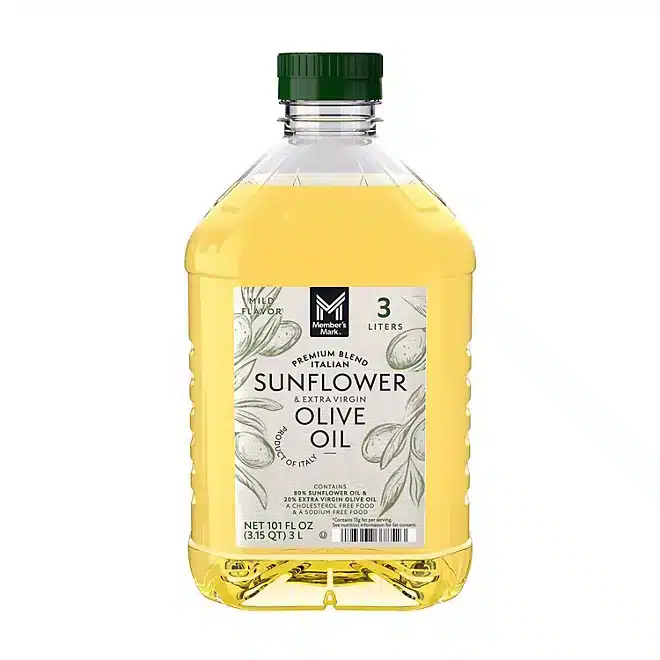 Aceite de Girasol y Oliva Virgen Extra 3L Member's Mark