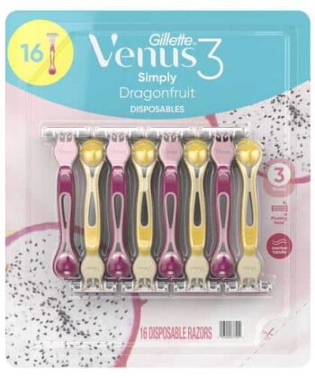 Afeitadoras Desechables Aroma a Pitahaya x 16 Unds Gillette Venus Simply 3