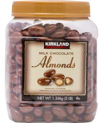 Almendras Tostadas Cubiertas con Chocolate 1.36 kg Kirkland Signature
