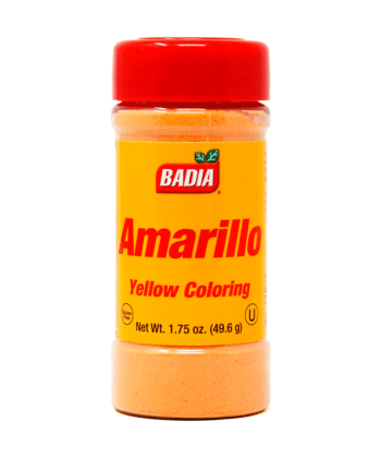 Colorante Amarillo 49,6gr Badia