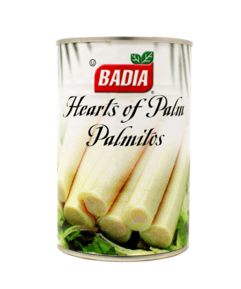 Palmito de Lata 396,9gr Badia