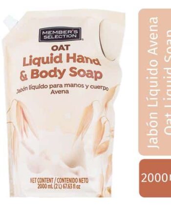 Jabón Líquido de Avena 2L Member's Selection