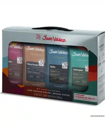 Kit de Café en Sachets Origen 4 Unidades 70 g Juan Valdez