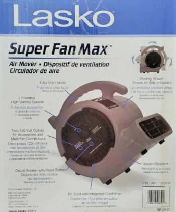Super ventilador Max Multiusos Compacto Lasko