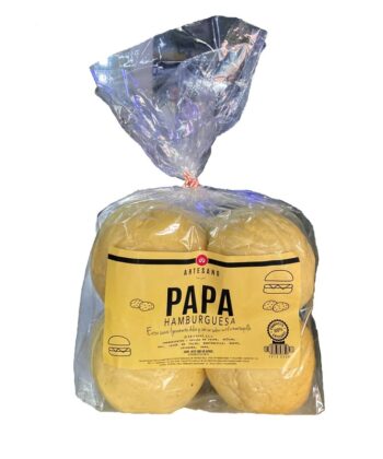 Pan de Hamburguesa Papa 500gr Artesano