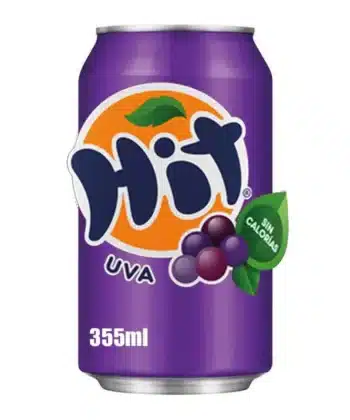 Refresco de Lata Uva 355ml Hit