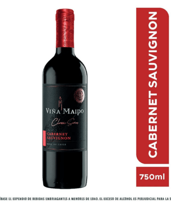 Vino cabernet sauvignon x 750ml Viña Maipo