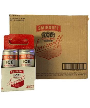 Caja de Vodka Original de Lata 250ml x 72 unds Smirnoff