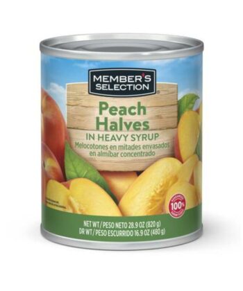 Melocotones en Almíbar 820g Member's Selection