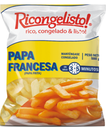 Papas Prefritas 2,5Kg Ricongelisto
