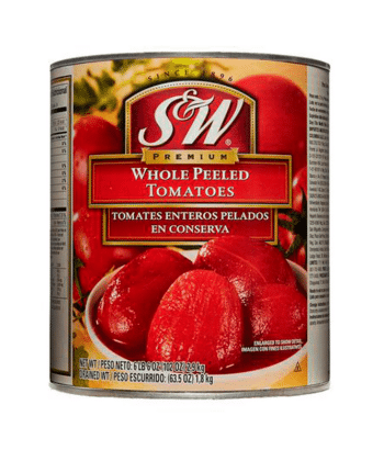 Tomates Enteros Pelados 1,8 kg S&W
