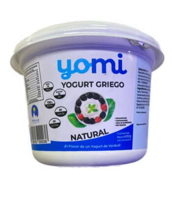 Yogurt con trozos de Fruta Natural 400ml Yomi