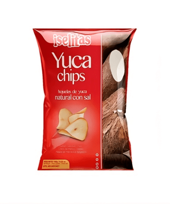 Yuca Chips con Sal 70gr Iselitas