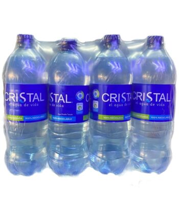 Agua Mineral 1L x 12 unds Cristal