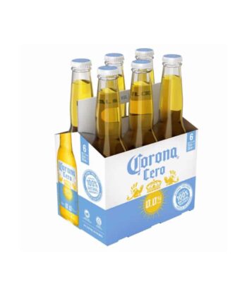 Cerveza de botella 330 ml x 6 Unids Corona Cero