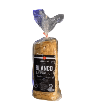Pan de Sandwich Blanco 550gr Artesano