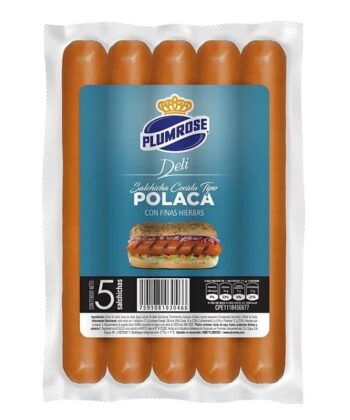 Salchichas Polacas x 5 unds Plumrose